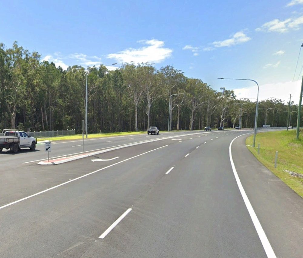 Caboolture–Bribie Island Road, Old Toorbul Point Road to Saint Road